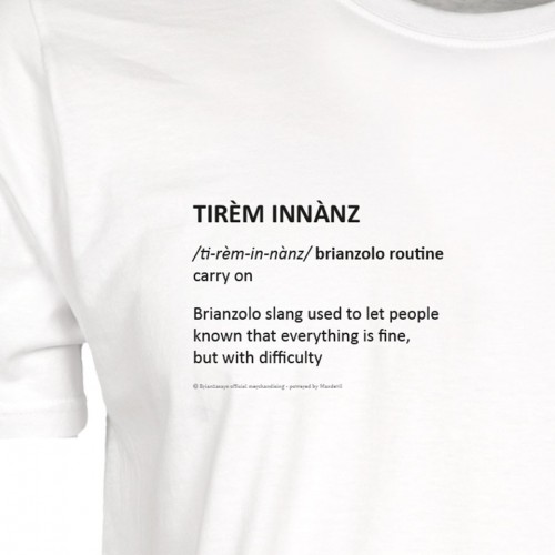 t-shirt "TIREM INNANZ"