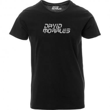 T-SHIRT DAVID MORALES LOGO - GLITTER