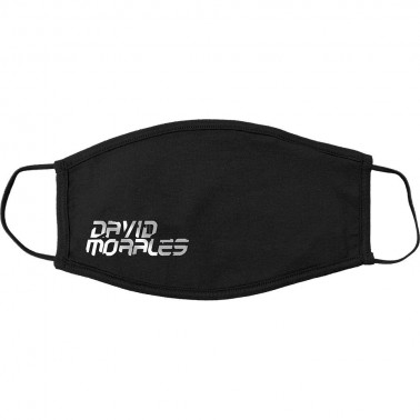 FACE MASK DAVID MORALES LOGO - REFLECTOR