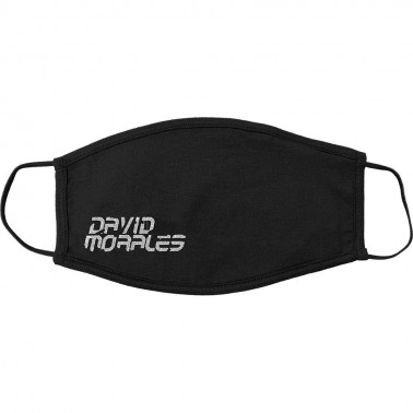 FACE MASK DAVID MORALES LOGO - GLITTER