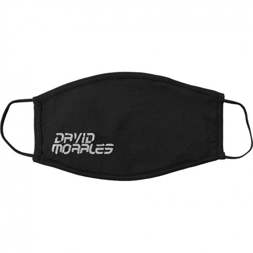 FACE MASK DAVID MORALES LOGO - GLITTER
