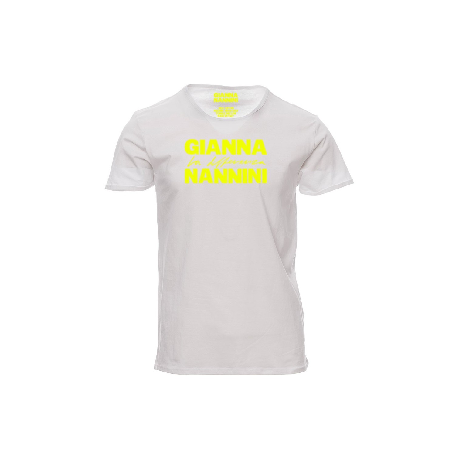 T-Shirt Fluo - bianca