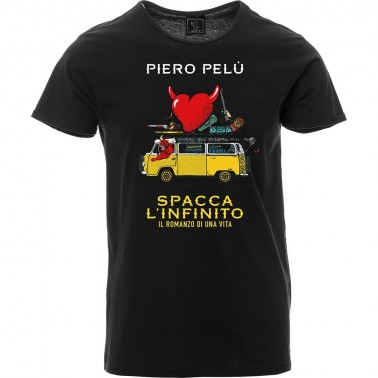 T-Shirt "Spacca l'infinito" Piero Pelù