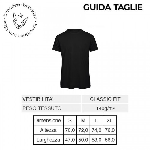 T-SHIRT GRIGIA LOGO NERO - BRIVIDEE