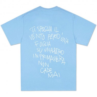 T-SHIRT MEMENTO - AZZURRA