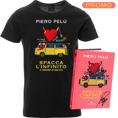 T-Shirt "Spacca l'infinito" Piero Pelù