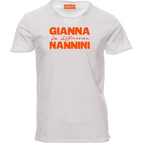 T-Shirt Fluo nera - variante arancione