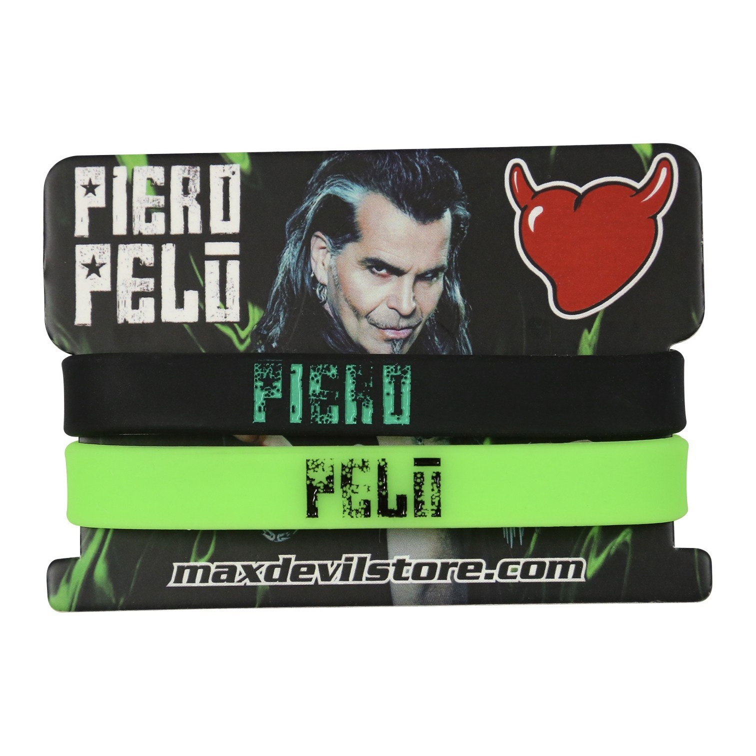 braccialetti silicone (kit 2 pezzi)