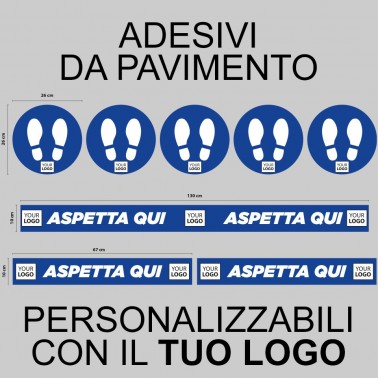 Autoadesivi Personalizzati per pavimenti