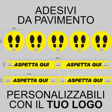 Autoadesivi Personalizzati per pavimenti