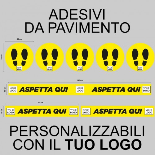 Autoadesivi Personalizzati per pavimenti