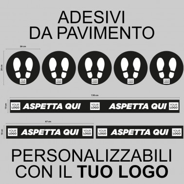 Autoadesivi Personalizzati per pavimenti