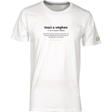 t-shirt "INSCI A VEGHEN "