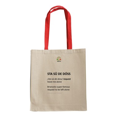 SHOPPING BAG "STA SU DE DOSS"