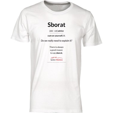 T-shirt "SBORAT" - Spoken...