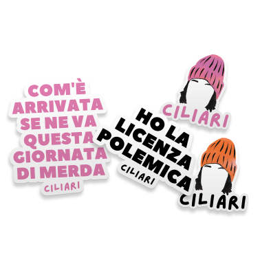 KIT Stickers CILIARI