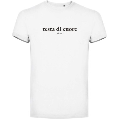 T-shirt TESTA DI CUORE -...