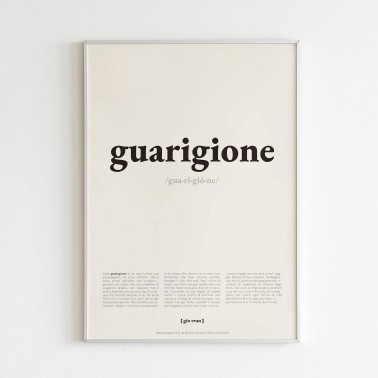 Poster "GUARIGIONE" - Gio Evan