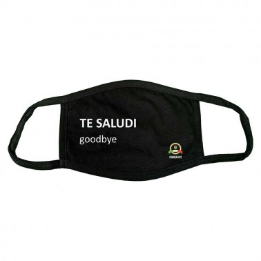 Mask "TE SALUDI"