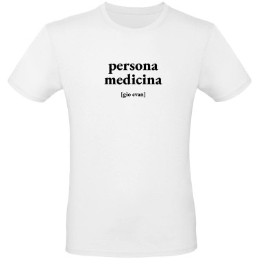 T-shirt PERSONA MEDICINA -...