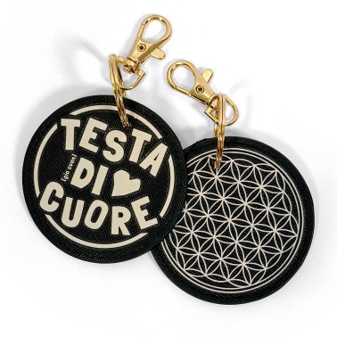 Portachiavi TESTA DI CUORE...