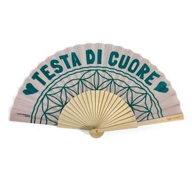 Ventaglio TESTA DI CUORE -...