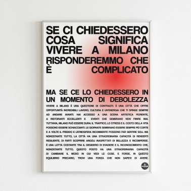 Poster "SE CI CHIEDESSERO...