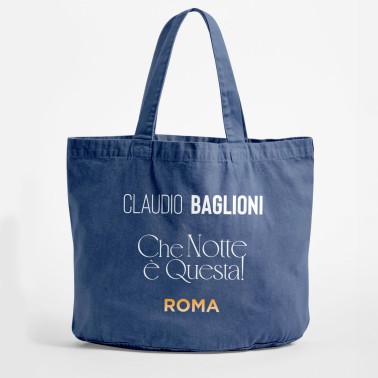 BAGLIONI Denim Bag "Che...
