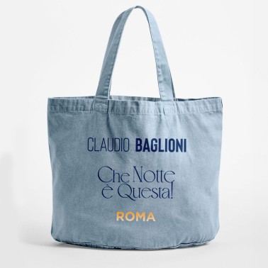 BAGLIONI Denim Bag "Che...